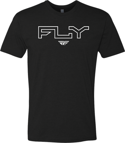 Youth Fly Edge Tee Black Yl