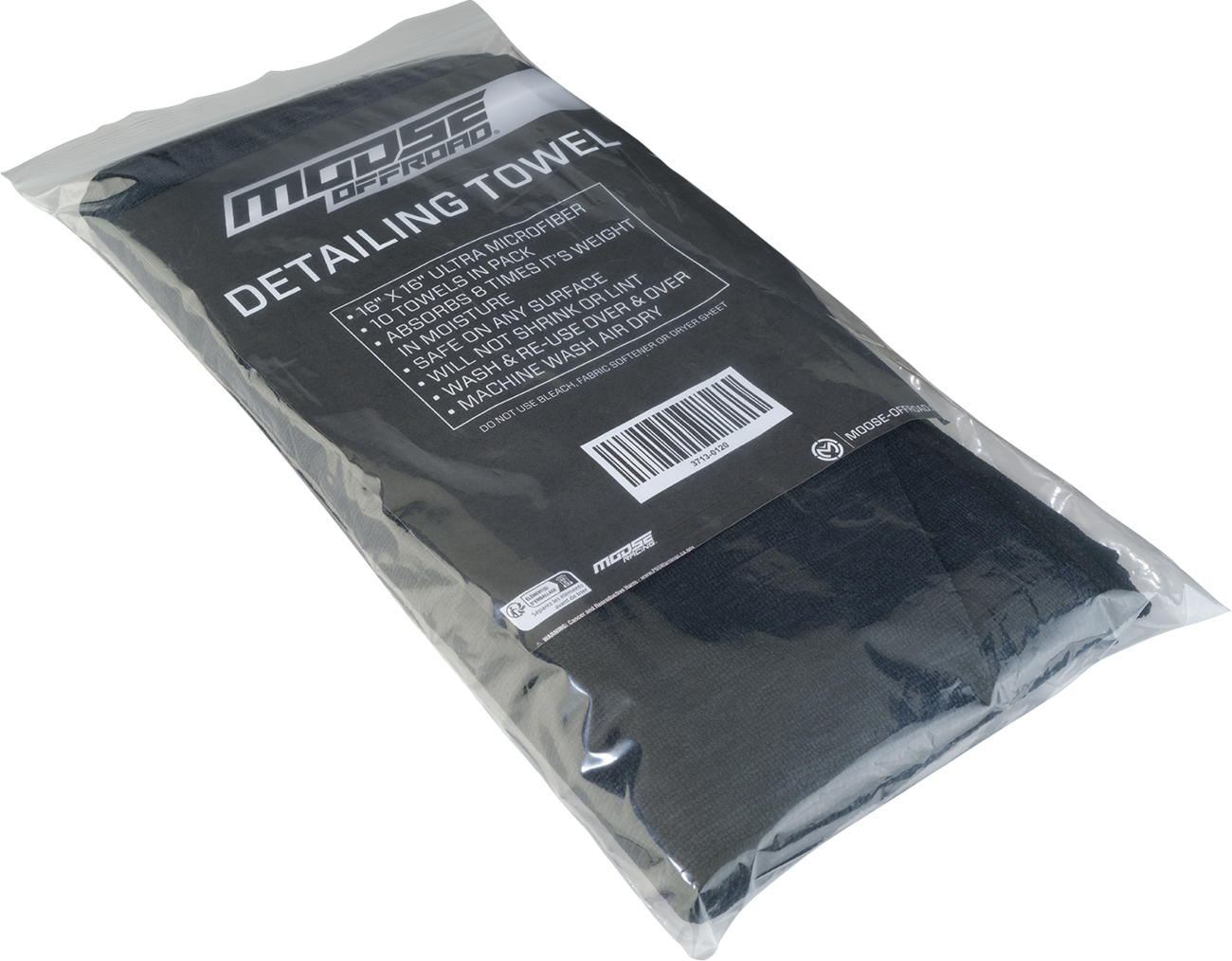 Moose Offroad 16-inch x 16-inch Ultra Microfiber Detailing Towels - 10 Pack (Part Number: MORMT251010)