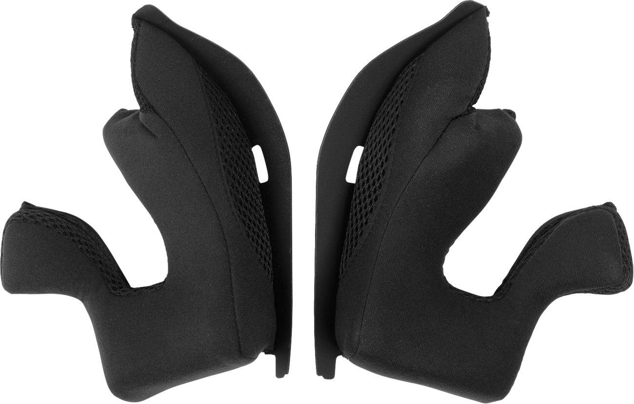 Z1R Dirt Maxx Cheek Pads - Black - XS by Z1R (Part Number: 0132-1959)
