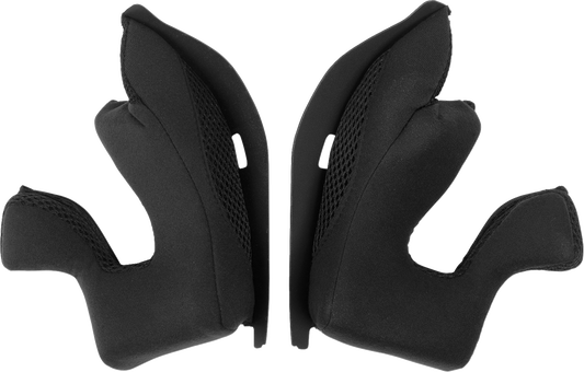 Z1R Dirt Maxx Cheek Pads - Black - XS by Z1R (Part Number: 0132-1959)