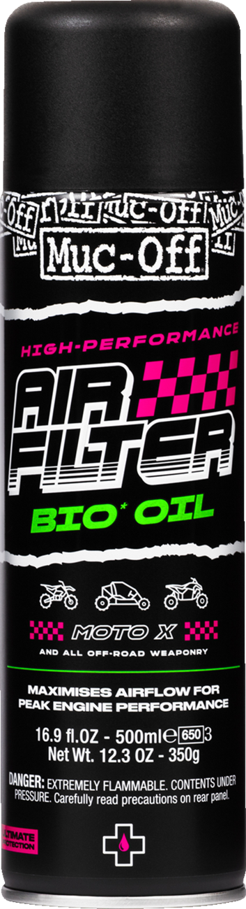 MUC-OFF Bio Air Filter Oil - 500 ml 21463US