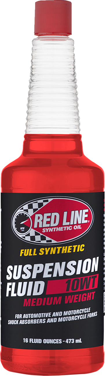 Red Line Synthetic Oil Medium Suspension Fluid 10W - 16 fl oz (Part #91132)