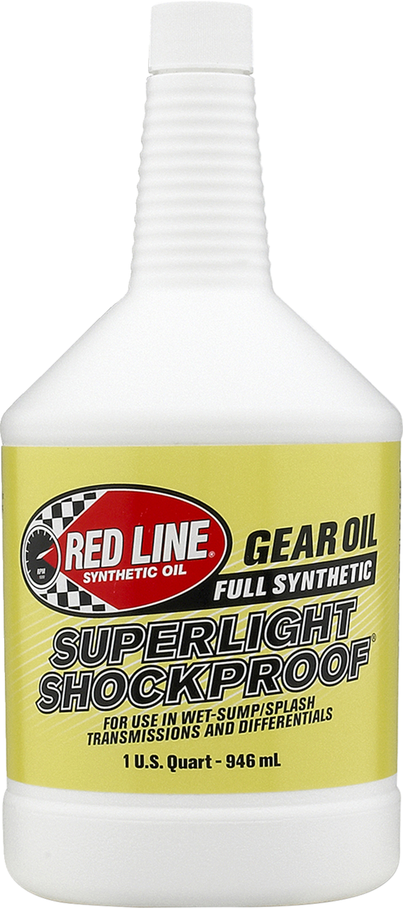 Red Line Synthetic Oil Superlight Shockproof Gear Oil 1 Quart - Part Number 58504
