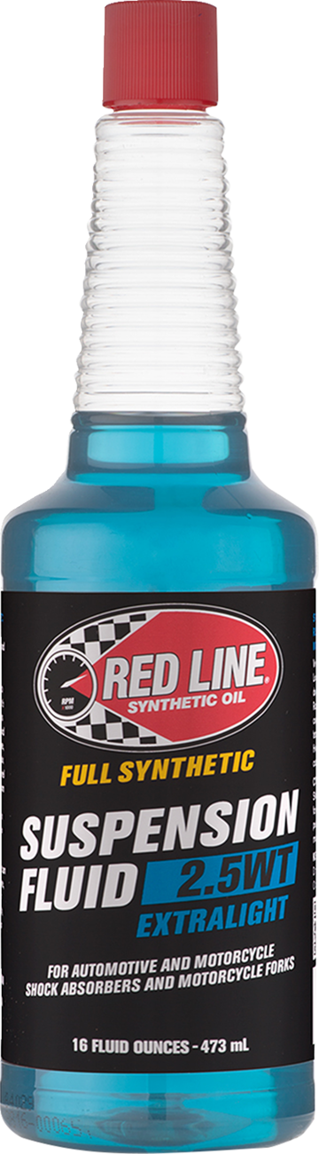 Red Line Synthetic Oil Extralight Suspension Fluid 2.5WT - 16 fl oz, Part 91112