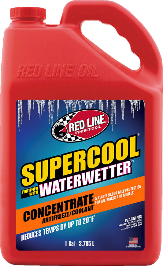 RED LINE SYNTHETIC OIL Supercool® Coolant Concentrate - 1 Gallon (Part #81205)