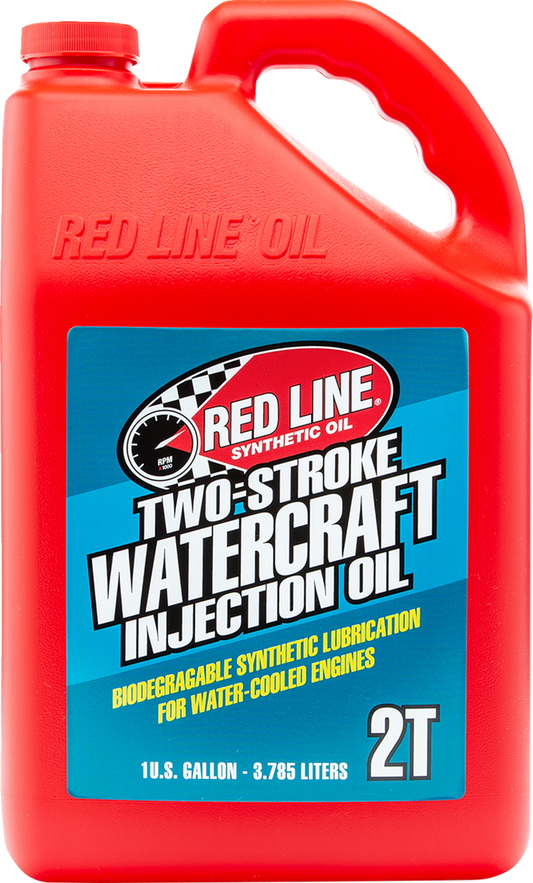 Red Line Synthetic Oil Two-Stroke Watercraft Injection Oil – 1 Gallon, Part #40705