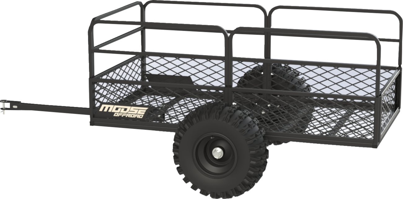 MOOSE OFFROAD Utility Trailer 1500 - Moose TX362 for Heavy-Duty Hauling and Off-Road Use