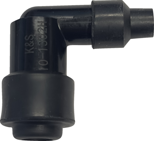 MOOSE OFFROAD Spark Plug Resistor Cover 10-M1302H, 90° Elbow Type