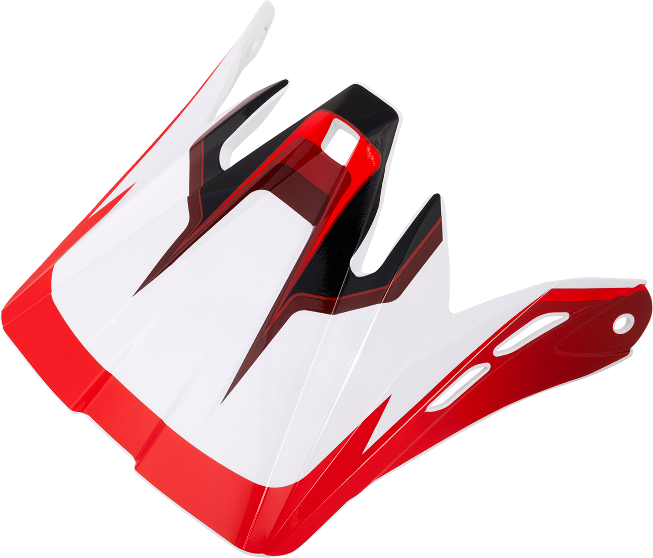 Z1R Child Dirt Maxx Peak - Vortex Red/White (Part No. 0133-1735)