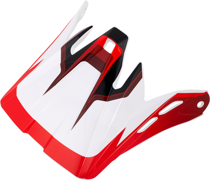 Z1R Child Dirt Maxx Peak - Vortex Red/White (Part No. 0133-1735)