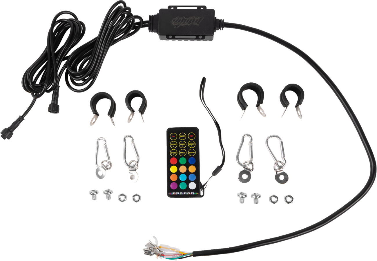 MOOSE OFFROAD 3 ft RGB Whip Light Chase with Bluetooth - Part SB-CHSBTR-132-PU