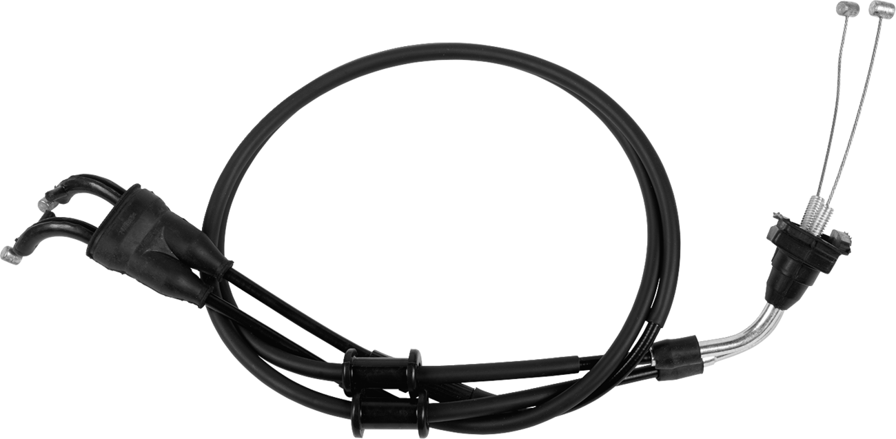 MOOSE OFFROAD Black Vinyl Throttle Cable for Yamaha YZ450 - Part #45-1280