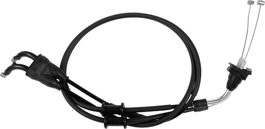 MOOSE OFFROAD Black Vinyl Throttle Cable for Yamaha YZ450 - Part #45-1280