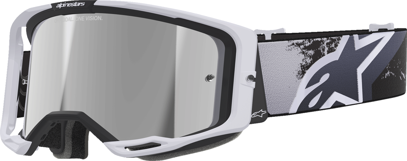 Alpinestars GOGGLES Vision 8 Goggle - Lahnd Iron/Camo with Silver Mirror Lens (Part #5100526-9283)