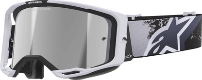 Alpinestars GOGGLES Vision 8 Goggle - Lahnd Iron/Camo with Silver Mirror Lens (Part #5100526-9283)