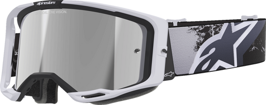 Alpinestars GOGGLES Vision 8 Goggle - Lahnd Iron/Camo with Silver Mirror Lens (Part #5100526-9283)
