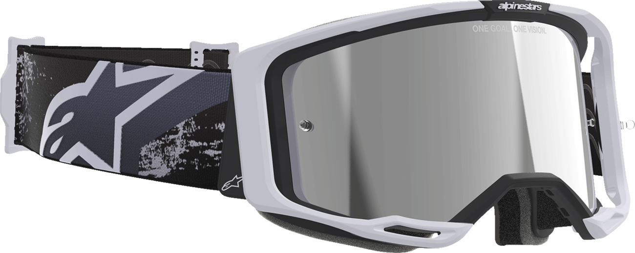 Alpinestars GOGGLES Vision 8 Goggle - Lahnd Iron/Camo with Silver Mirror Lens (Part #5100526-9283)