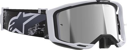 Alpinestars GOGGLES Vision 8 Goggle - Lahnd Iron/Camo with Silver Mirror Lens (Part #5100526-9283)