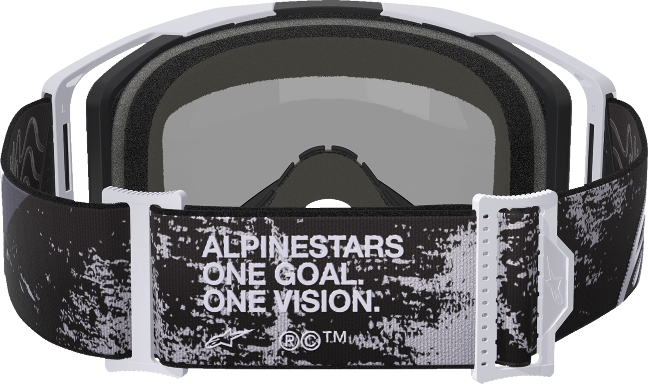 Alpinestars GOGGLES Vision 8 Goggle - Lahnd Iron/Camo with Silver Mirror Lens (Part #5100526-9283)