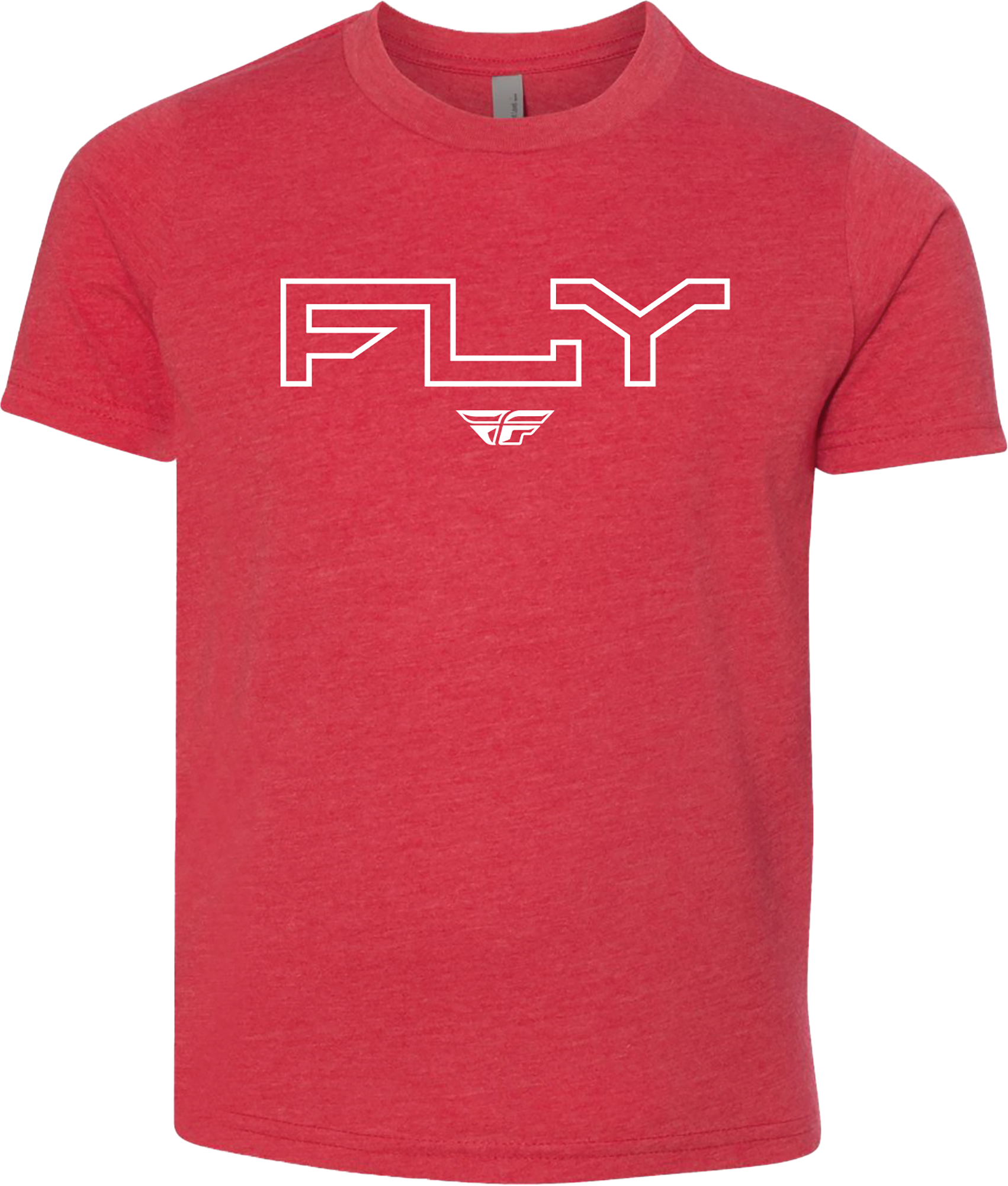 Youth Fly Edge Tee Red Yl