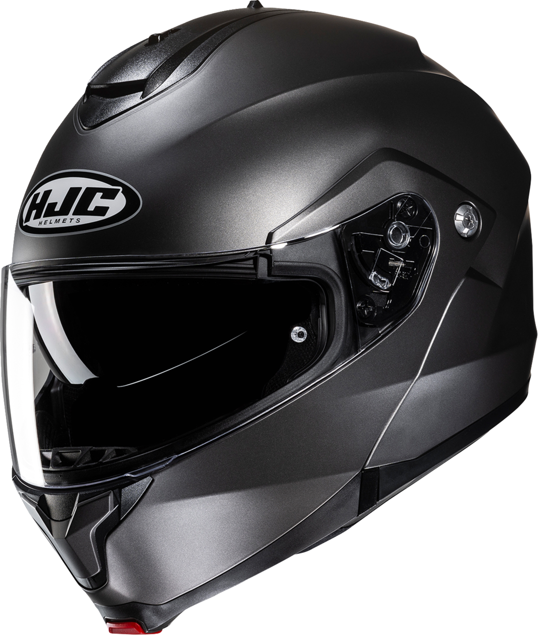 HJC C91 Modular Helmet Solid Semi-Flat Titanium 2XL - Advanced Safety and Comfort