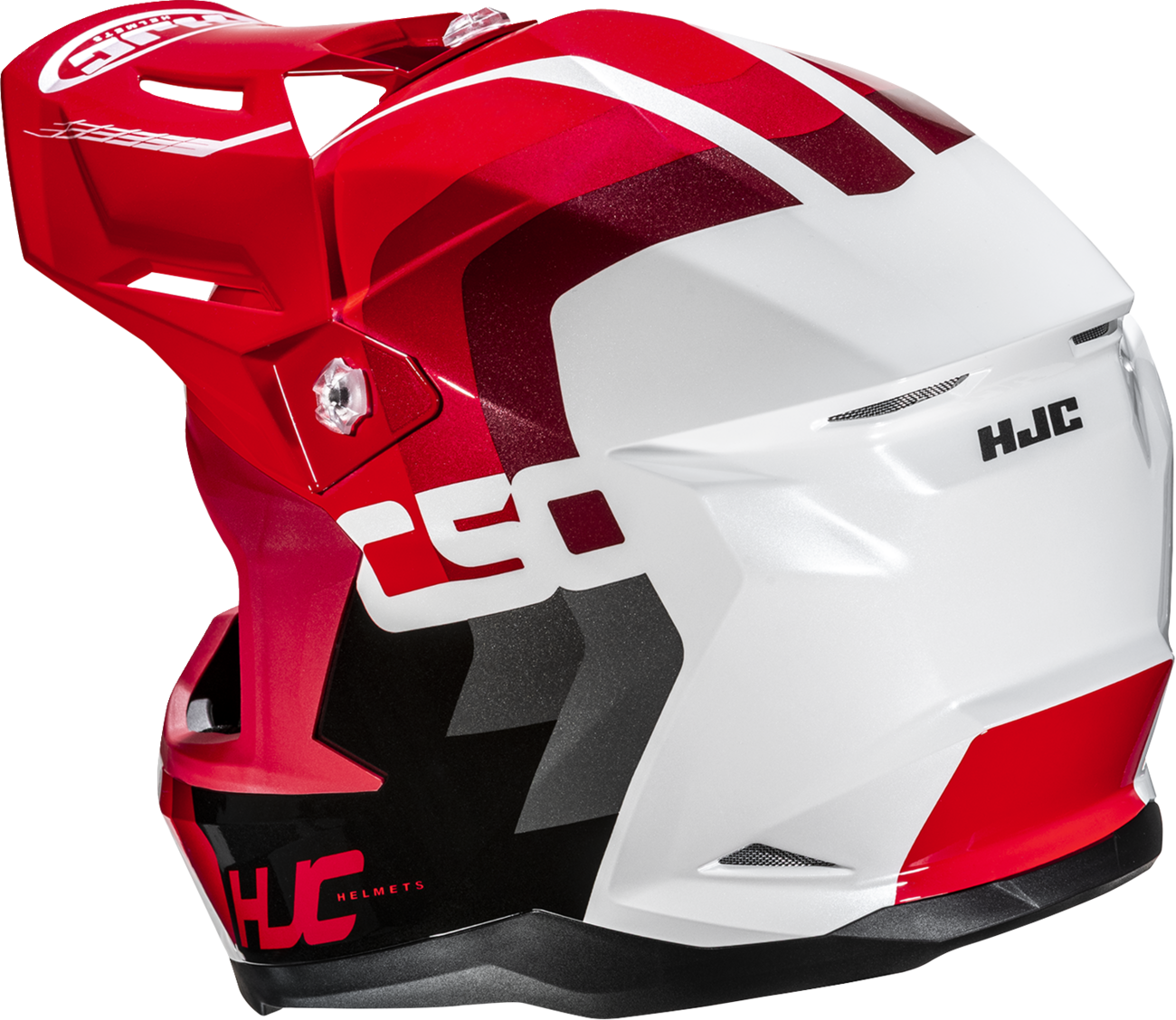 HJC C50 Primal Motorcycle Helmet - Model MP46NUS5101V with Advanced Ventilation and Bluetooth Compatibility