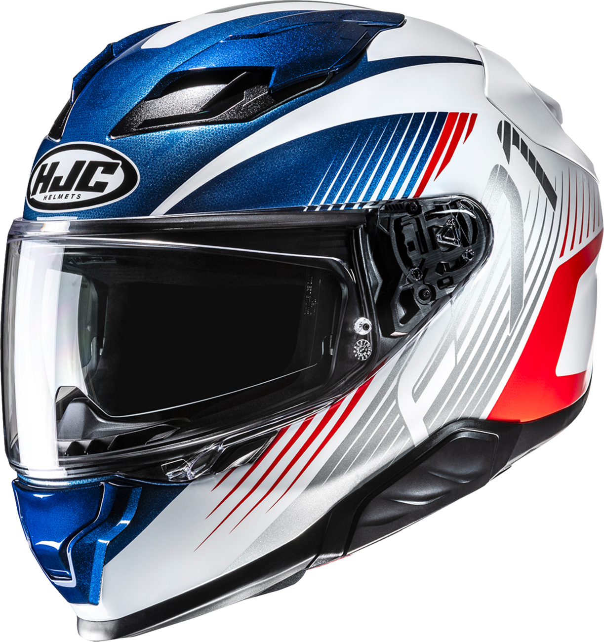 HJC F71 Catos Motorcycle Helmet with Smart Bluetooth System and Sun Visor - 2XL FA47NUS8B22V