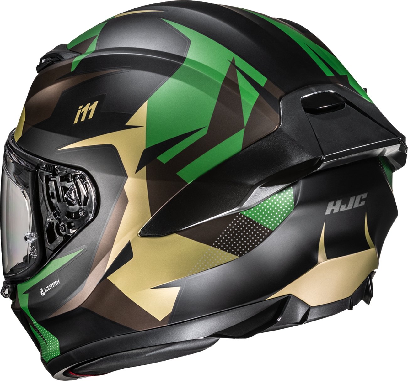 HJC i11 Helmet - Instant MC4SF 2XL FP67NUS80S4V with Advanced Ventilation and UV Protection