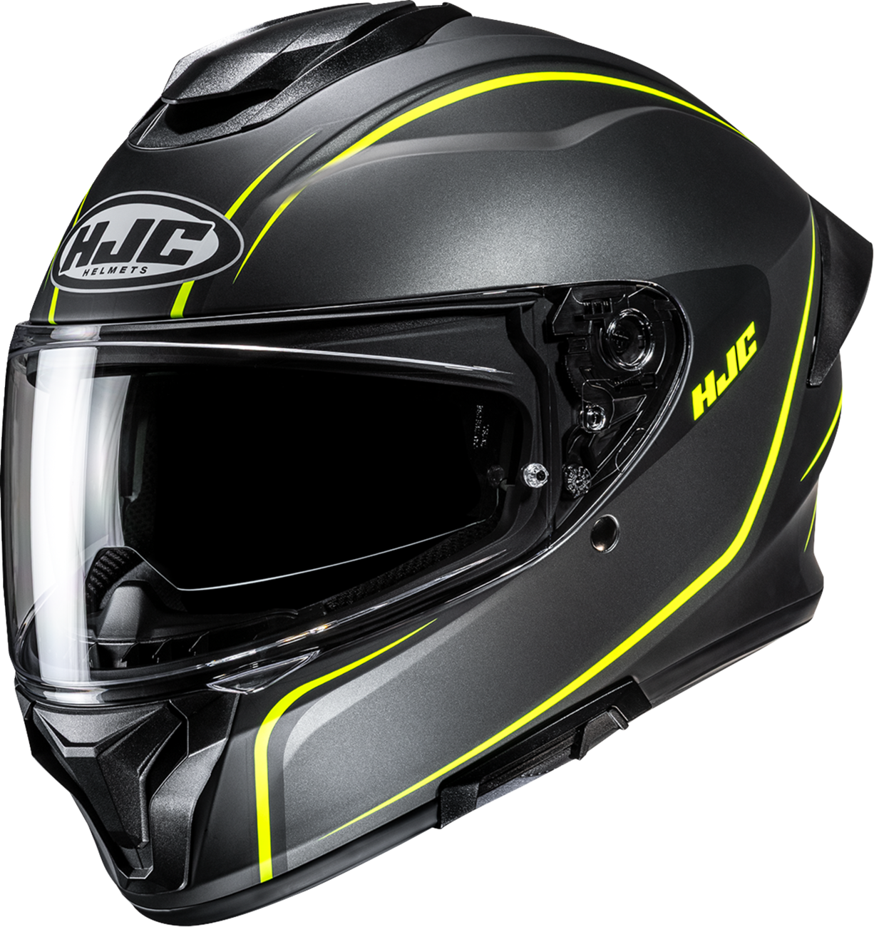 HJC C71 Quez Motorcycle Helmet with Pinlock-Prepared Shield and Sunshield - XL FP69NUS713SV