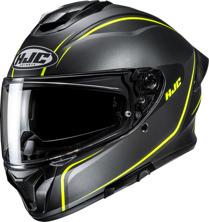 HJC C71 Quez Motorcycle Helmet with Pinlock-Prepared Shield and Sunshield - XL FP69NUS713SV