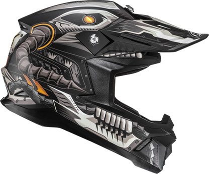 HJC C50 Mecha Beast Motorcycle Helmet - Model MP46NUS50S5V, Medium