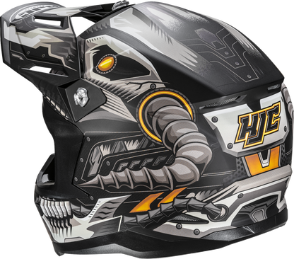 HJC C50 Mecha Beast Motorcycle Helmet - Model MP46NUS50S5V, Medium