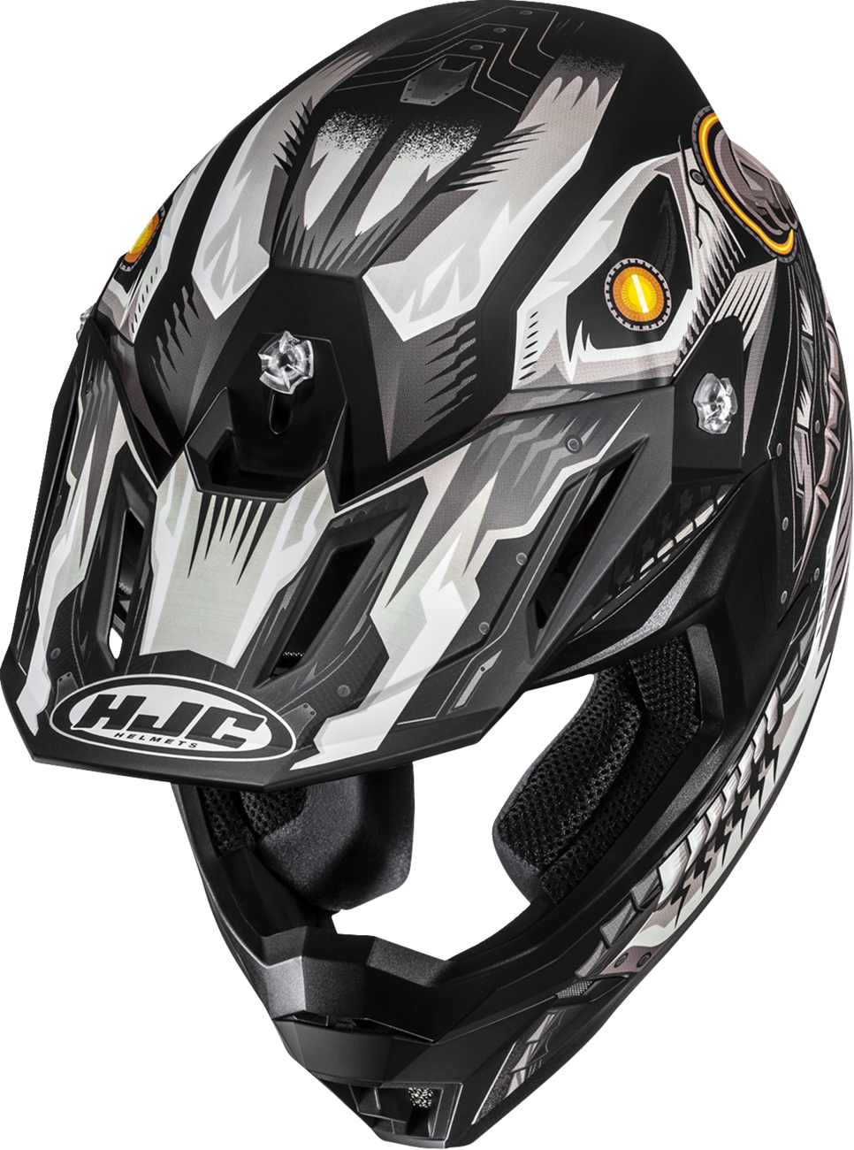 HJC C50 Mecha Beast Motorcycle Helmet - Model MP46NUS50S5V, Medium