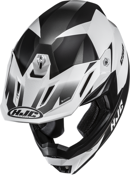 HJC C50 Slide Motorcycle Helmet - Model MC10SF, Large - Advanced Polycarbonate Shell, Universal Bluetooth Compatibility