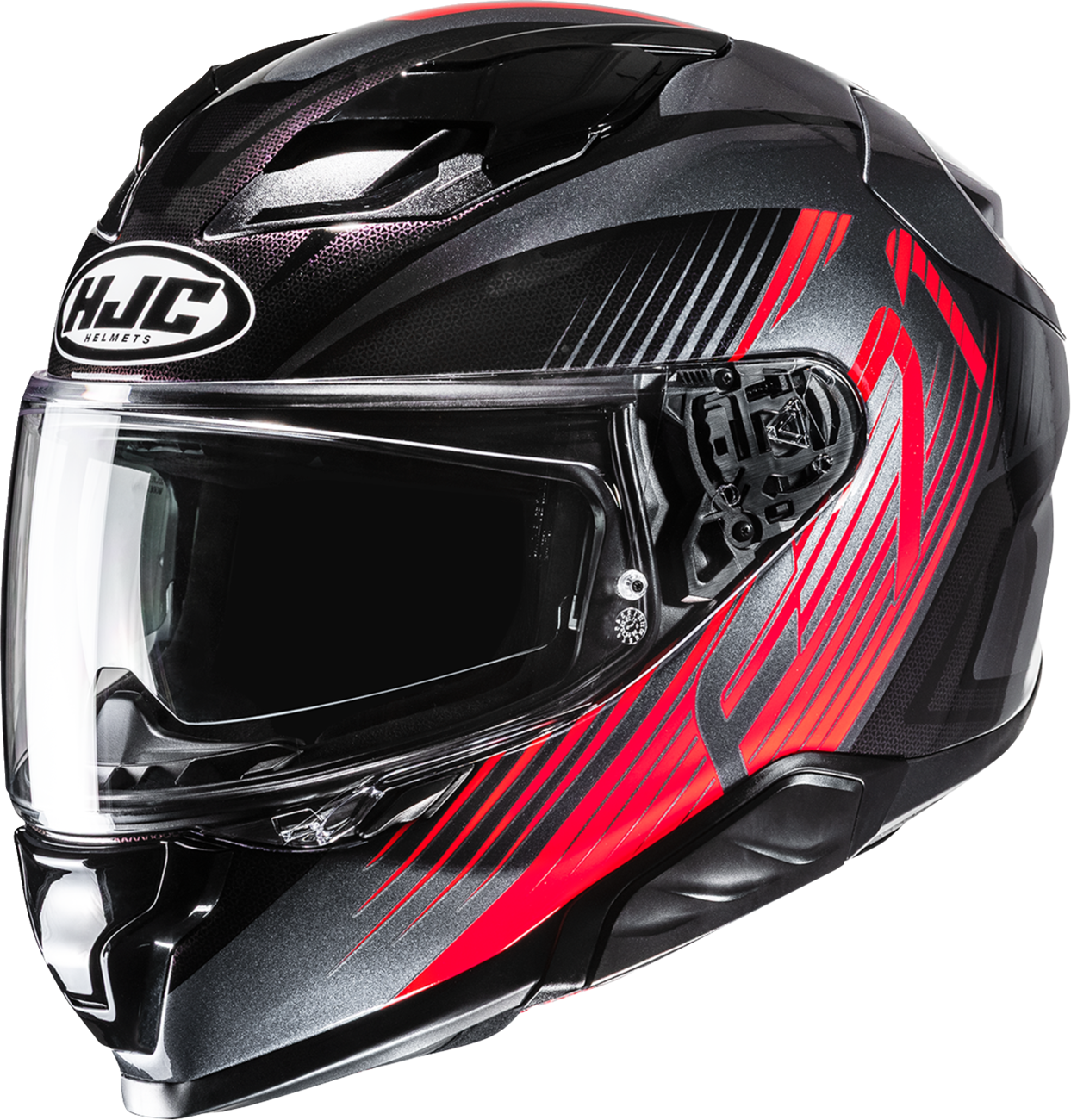 HJC F71 Catos Motorcycle Helmet with Smart Bluetooth System, Size XS, Part FA47NUS3B01V