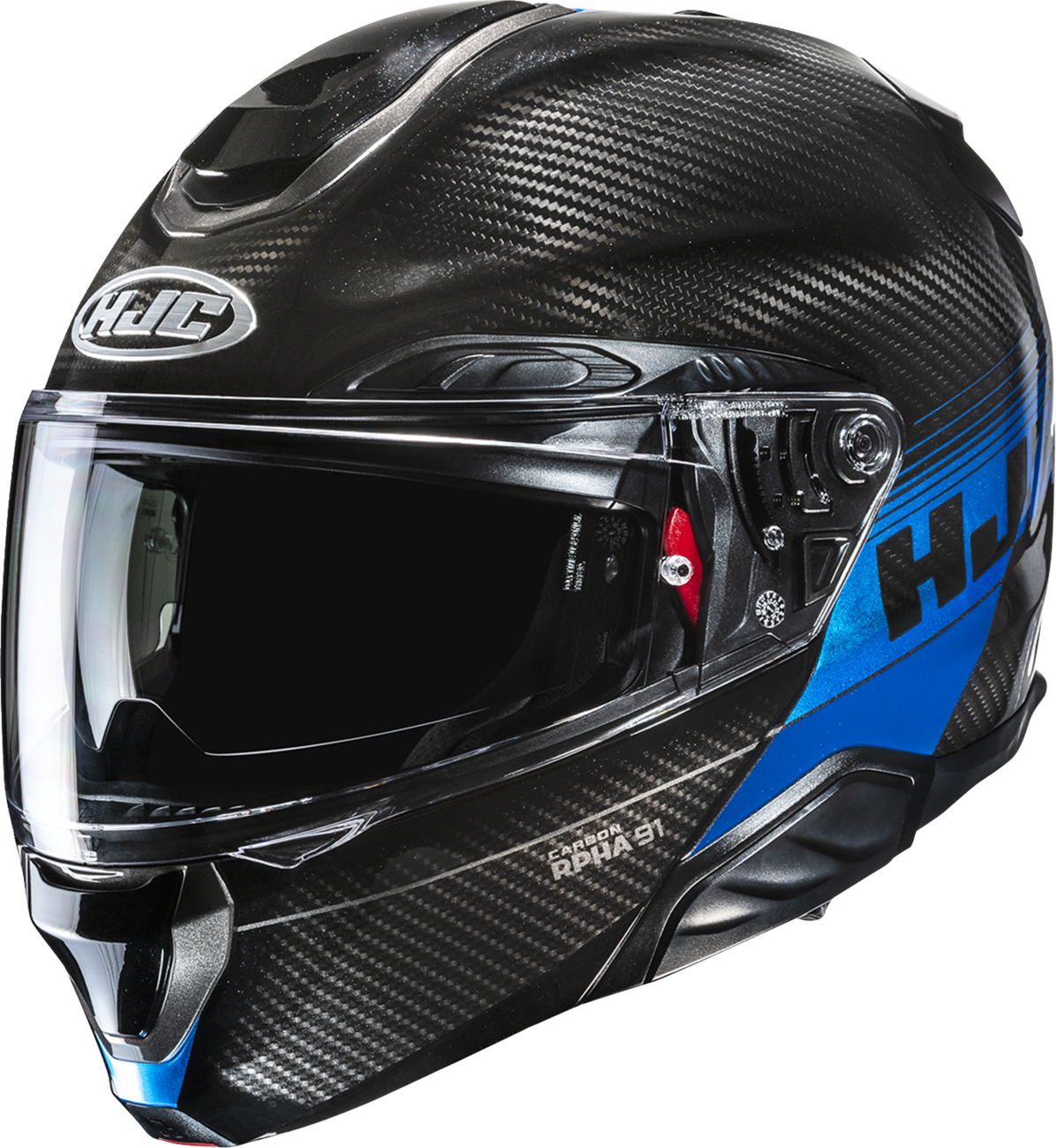 HJC RPHA 91 Carbon Modular Helmet - Elig, MC2 Medium EB19NUS5202V
