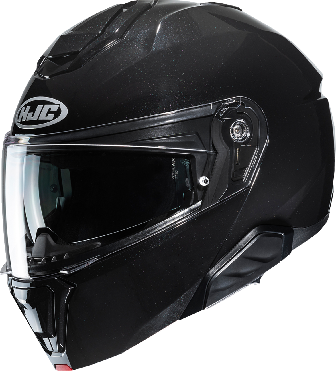 HJC i91 Modular Helmet - Solid Black, 4XL (Part Number: EP35NUSJXBKV)