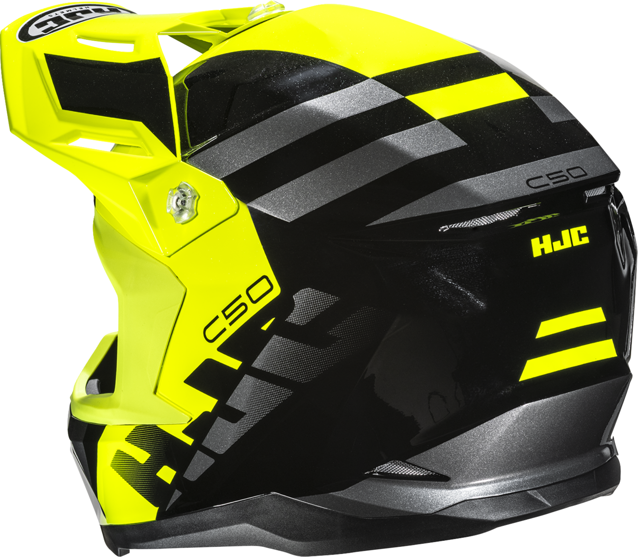 HJC C50 Mirage Motorcycle Helmet (Part No. MP46NUS62H3V) - Large