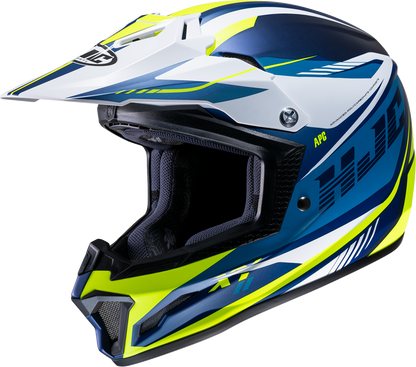HJC Youth CL-XY II Drift Helmet (Part Number MP36NUS7D3HV) with Advanced Polycarbonate Shell and Large Eye Port
