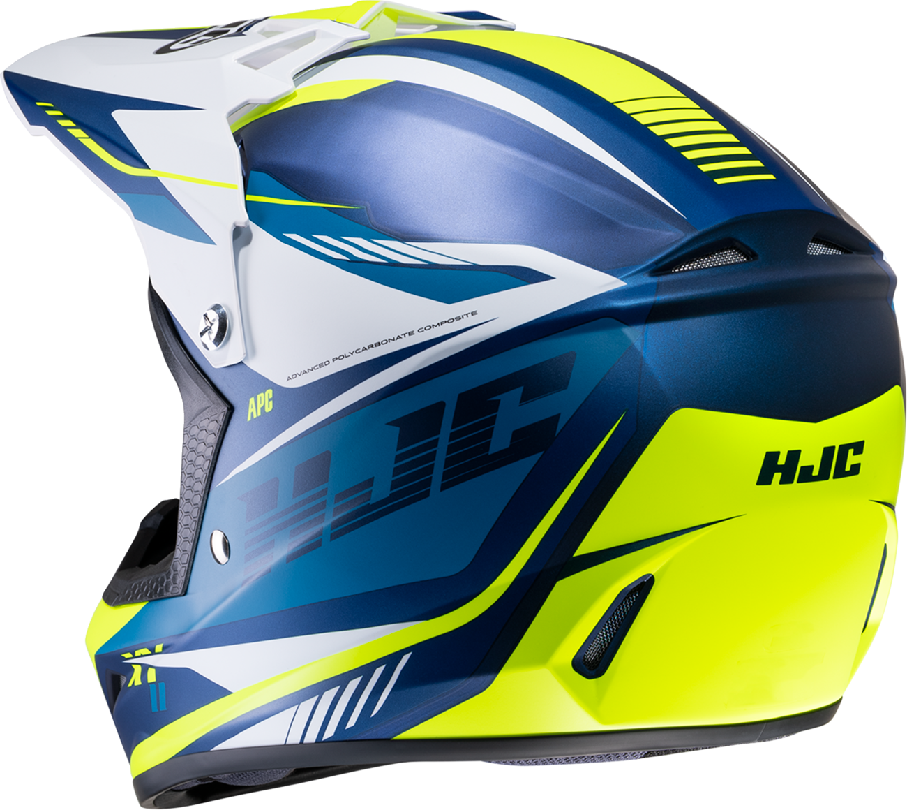 HJC Youth CL-XY II Drift Helmet (Part Number MP36NUS7D3HV) with Advanced Polycarbonate Shell and Large Eye Port