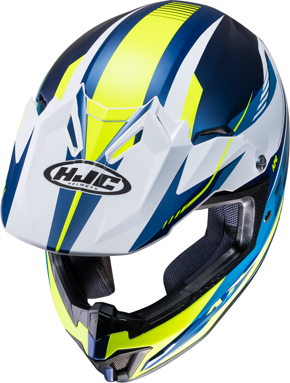 HJC Youth CL-XY II Drift Helmet (Part Number MP36NUS7D3HV) with Advanced Polycarbonate Shell and Large Eye Port