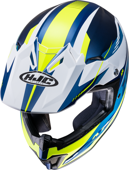 HJC Youth CL-XY II Drift Helmet (Part Number MP36NUS7D3HV) with Advanced Polycarbonate Shell and Large Eye Port