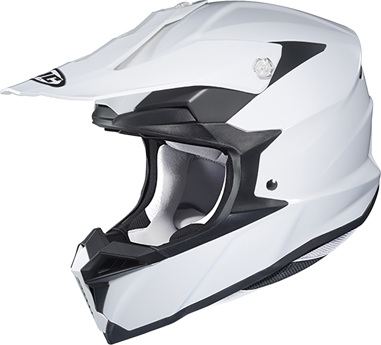 HJC i50 Helmet - Solid White, Small (Part Number: MP39NUS4XWHV)