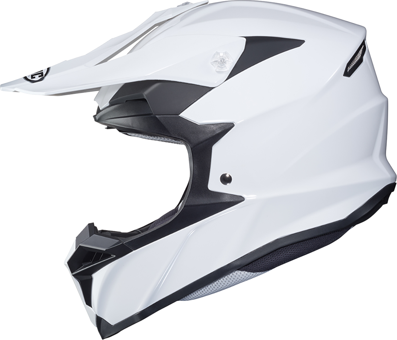 HJC i50 Helmet - Solid White, Small (Part Number: MP39NUS4XWHV)
