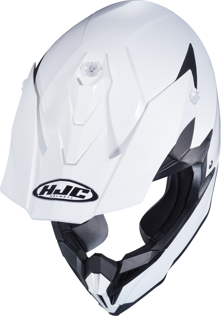 HJC i50 Helmet - Solid White, Small (Part Number: MP39NUS4XWHV)