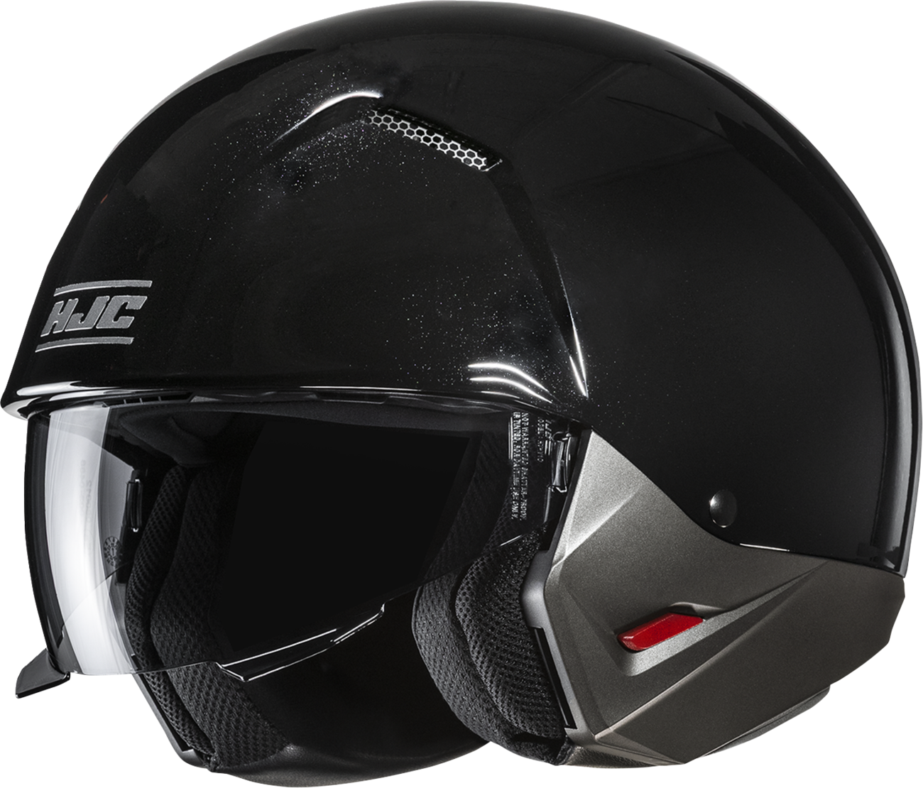 HJC i20N Helmet - Solid Black, Small (Part Number: JP47NUS4XBKV)