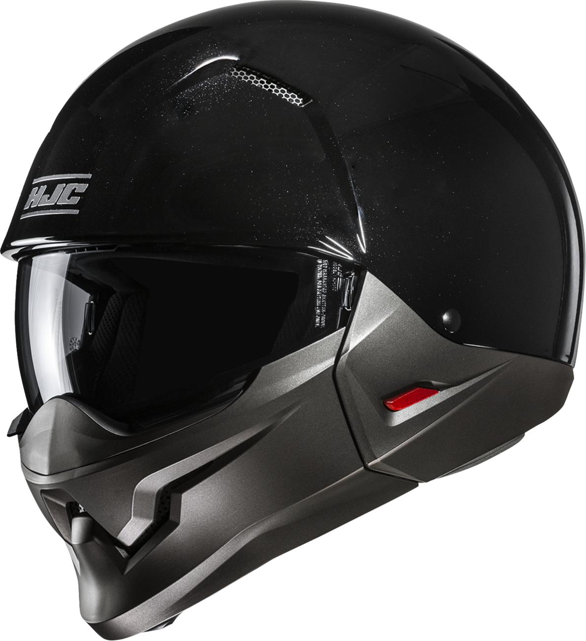 HJC i20N Helmet - Solid Black, Small (Part Number: JP47NUS4XBKV)