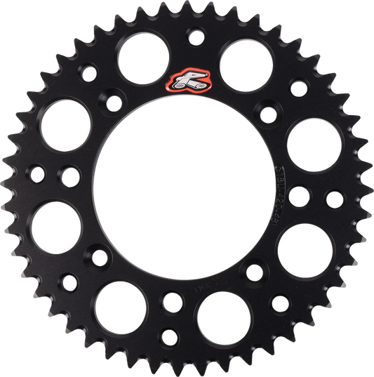 Renthal® 518U-420-48GPBK Aluminum Rear Sprocket with 48 Teeth for Gas Gas, Husqvarna, KTM