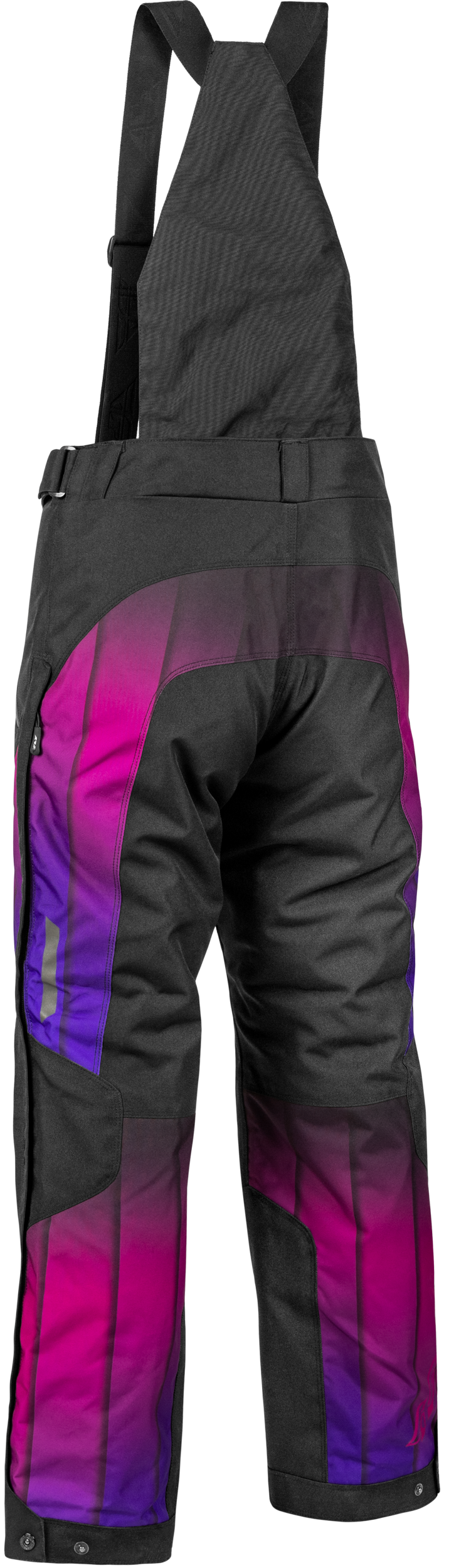 Fly Racing Women's SNX Pro Pant Purple/Black Medium – Weatherproof Snow Pants with Removable Insulation