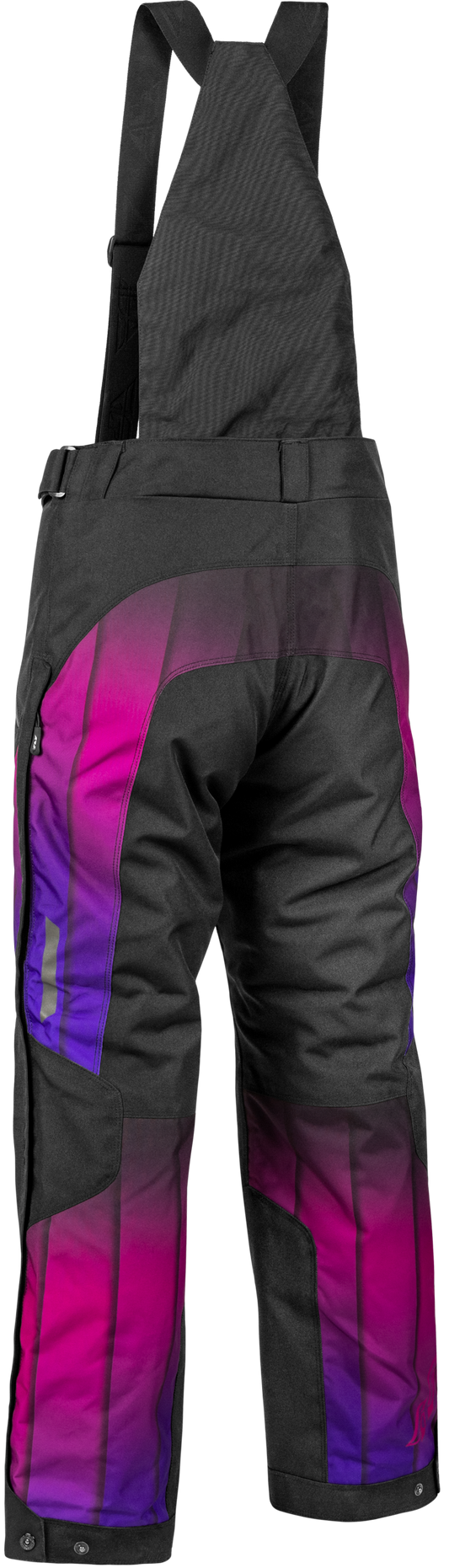 Fly Racing Women's Snx Pro Pant in Purple/Black Large – Weatherproof Snow Gear with Removable Insulation